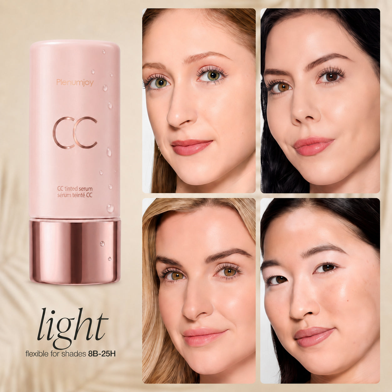 CC color-correcting tinted serum