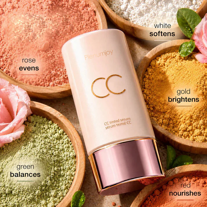 CC color-correcting tinted serum