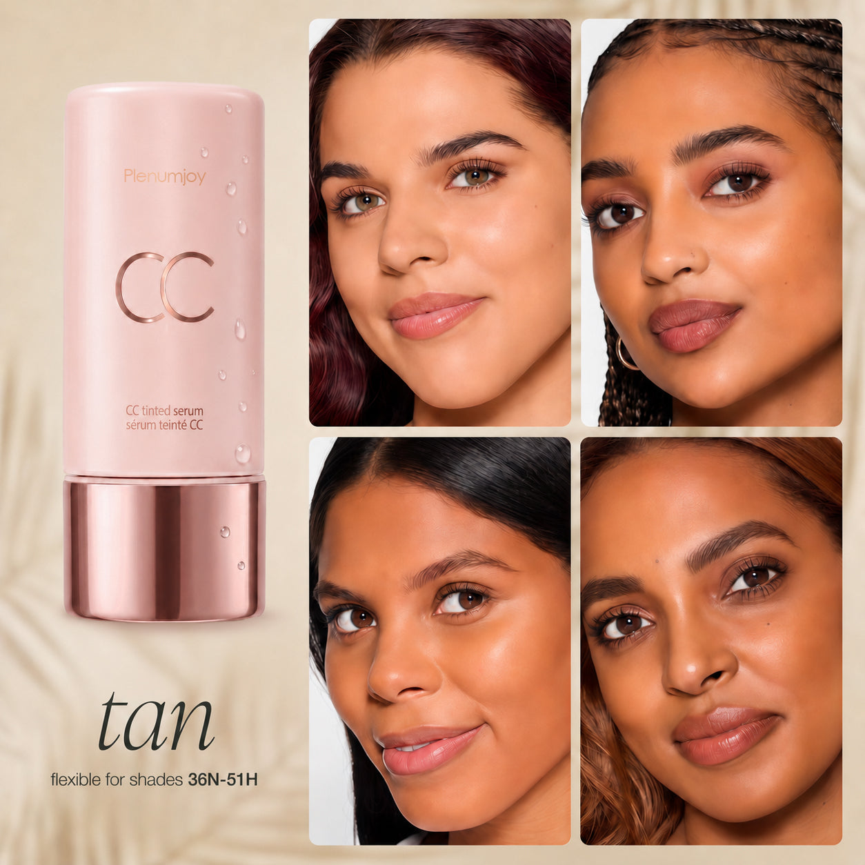 CC color-correcting tinted serum