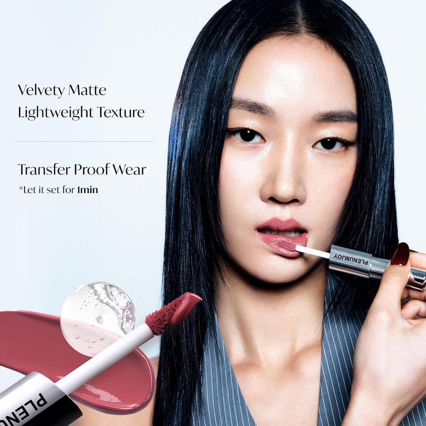 Plenumjoy perfect Twin Lip ¡ª Dual-Ended Liquid Lipstick with Velvet Matte Color and Glossy Shine
