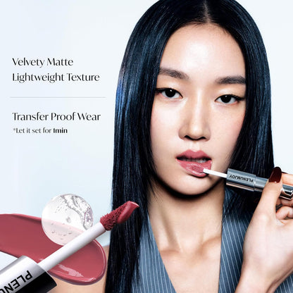 Plenumjoy perfect Twin Lip ¡ª Dual-Ended Liquid Lipstick with Velvet Matte Color and Glossy Shine