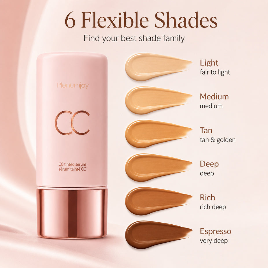 CC color-correcting tinted serum