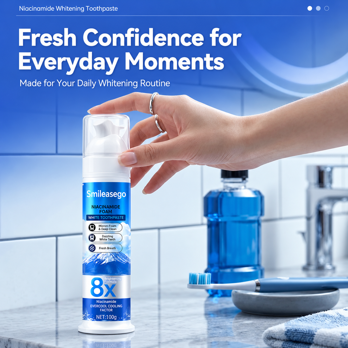 Foam Your Way to a Fresher, Brighter Smile