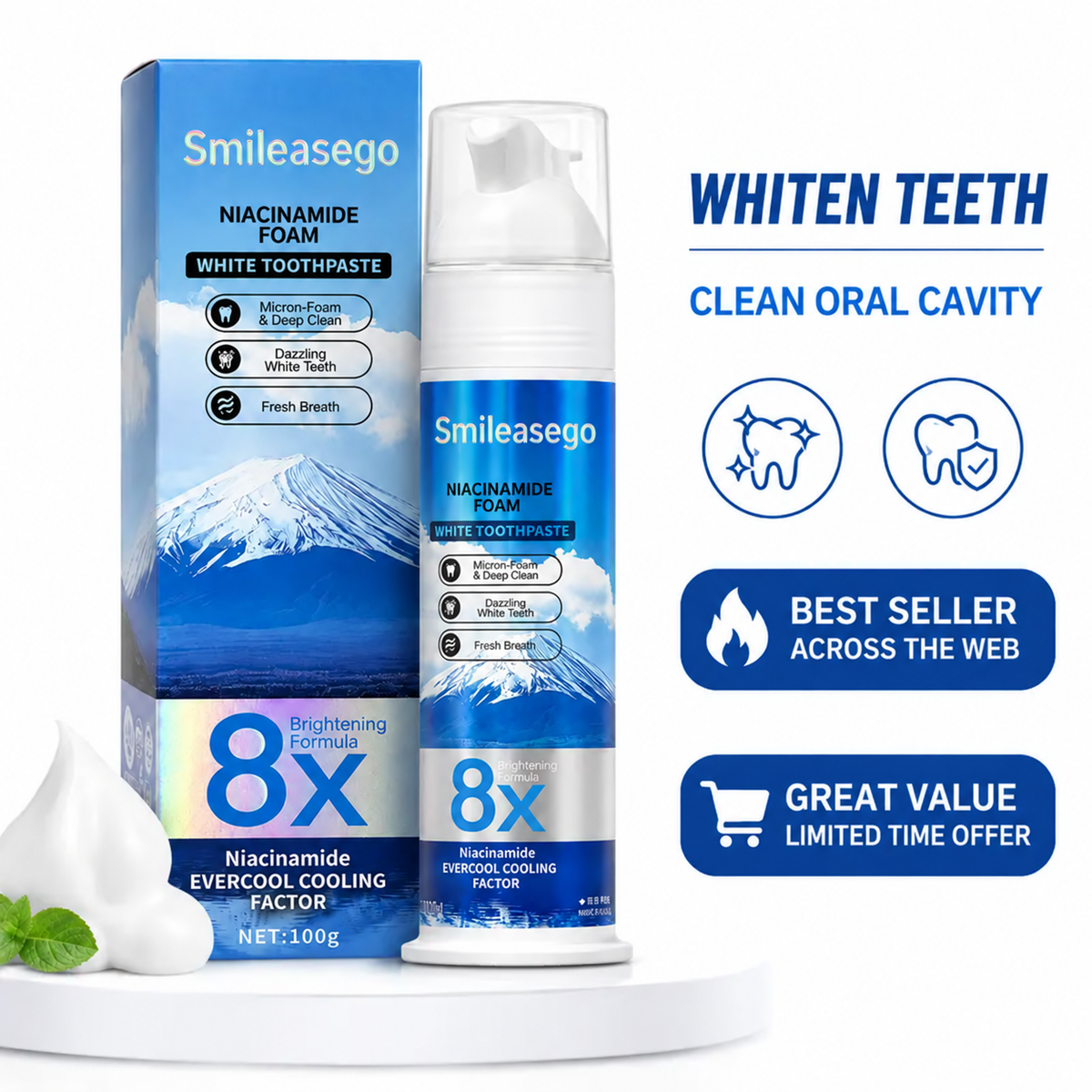 Foam Your Way to a Fresher, Brighter Smile